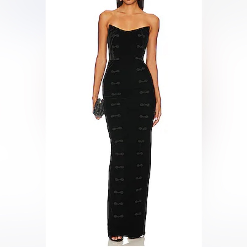 Sau Lee Amora Dress in Black - Size 0